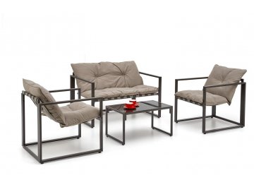 Обеденный комплект из металла Shark