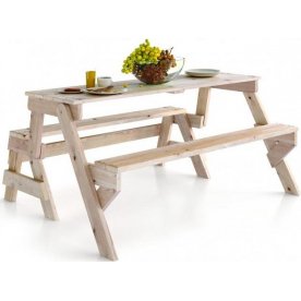 Обеденный комплект из дерева Ялта 27