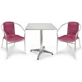 Обеденный комплект 2+1 LFT-3099F T3125-60x60 2Pcs