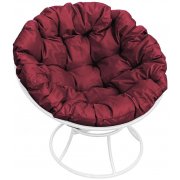 белый / бордовый