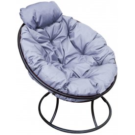 Металлическое кресло Папасан мини