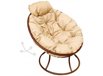 Металлическое кресло Папасан мини