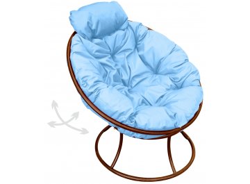 Металлическое кресло Папасан мини