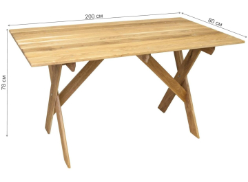 Деревянный стол Woodly MAK 2000