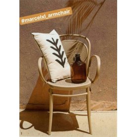 Кресло пластиковое Marcel XL бежевый