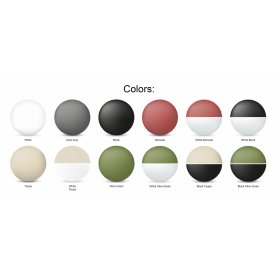 Кресло пластиковое Portofino белый / черный