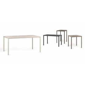 Стол обеденный ламинированный Piave 160х90 бежевый