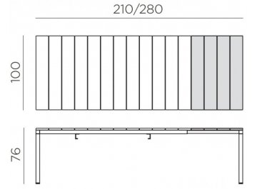Пластиковый стол 003/4825910000