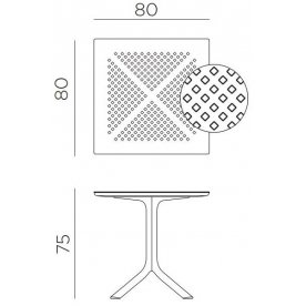Пластиковый стол ClipX