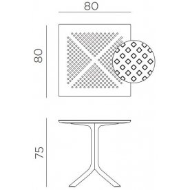 Пластиковый стол ClipX