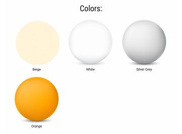 Стол пластиковый Mango Alu серебристый