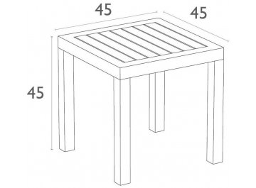 Пластиковый стол Ocean