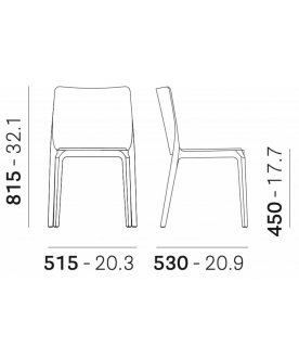 Пластиковый стул 015/640FU