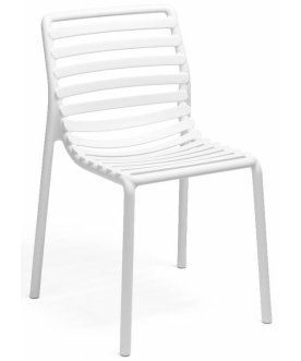 Стул пластиковый Doga Bistrot белый