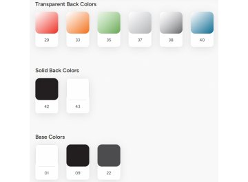 Стул пластиковый Ego-Rock антрацит / красный