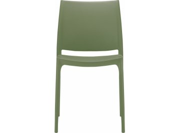 Стул пластиковый Maya оливковый