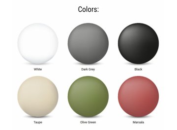 Стул пластиковый полубарный Portofino бежевый