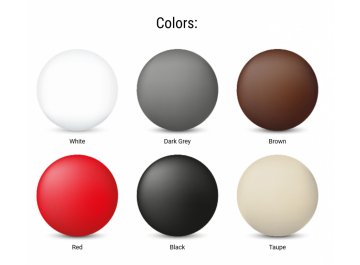 Стул пластиковый Soho темно-серый / темно-серый