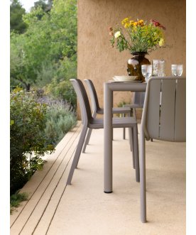 Стул пластиковый Tiberina Bistrot тортора