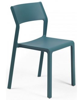 Стул пластиковый Trill Bistrot бирюзовый