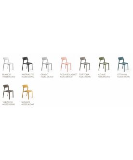 Стул пластиковый Trill Bistrot