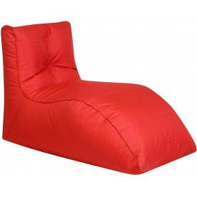 Шезлонг красный