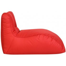 Шезлонг красный