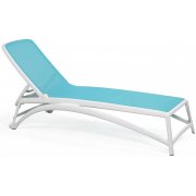 голубой / белый