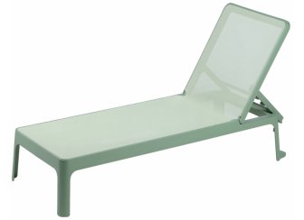 Шезлонг-лежак пластиковый Plano мятный