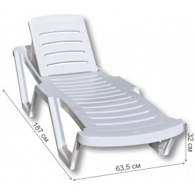 Шезлонг Резорт