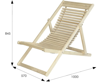 Шезлонг Мартини 22