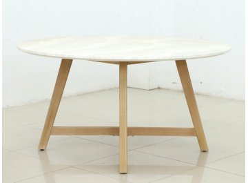 Стол каменный обеденный Mali Ø150 натуральный