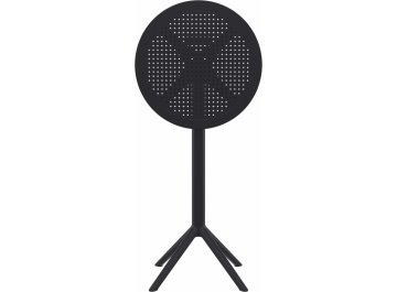 Стол пластиковый барный складной Sky Folding Bar Table 60 черный