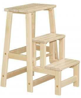 Деревянный табурет-стремянка Табурет-стремянка
