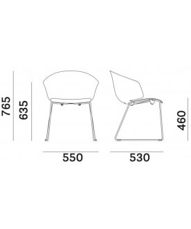 Пластиковое кресло Grace