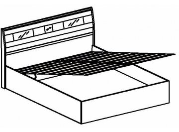 Ортопедическое основание с подъемным механизмом 160 х 200 см
