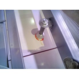 Стол раскладной Cubo 100 оранжевый - Уцененный экземпляр