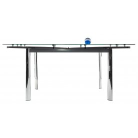 Стол раскладной Cubo 120 черный - Уцененный экземпляр