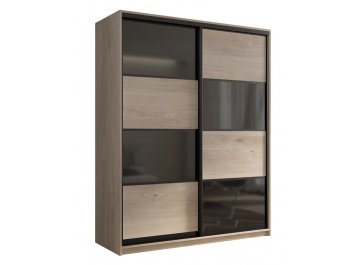 Шкаф-купе Кааппи 13 Кастелло серый 140х45