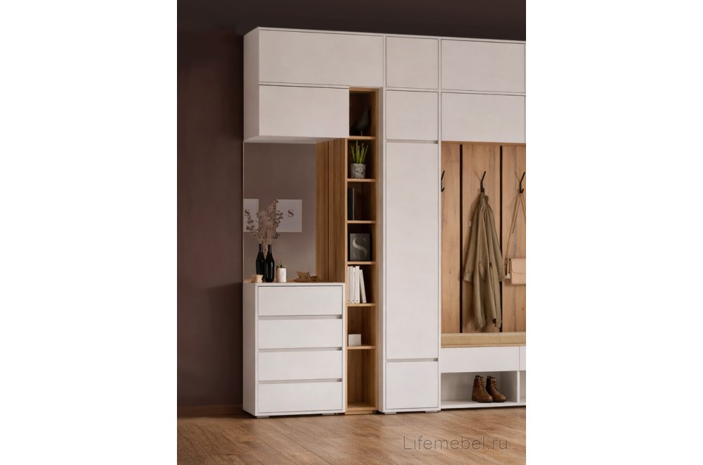 Навесной шкаф Роут 3 кашемир