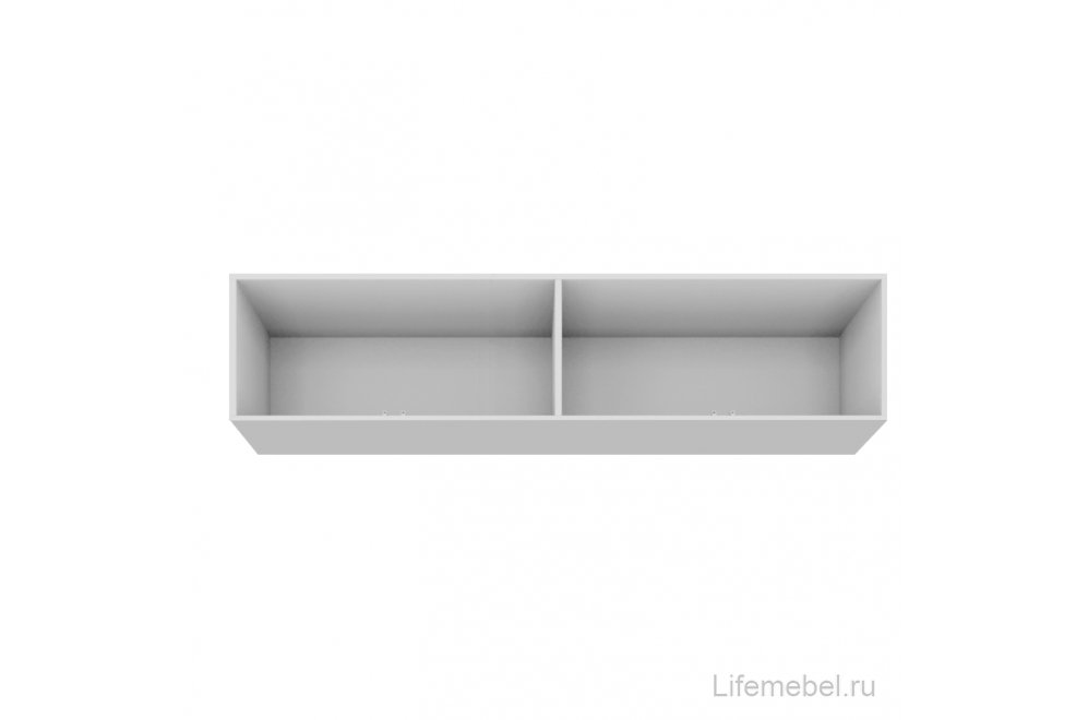 Шкаф навесной Бостон 160 белый