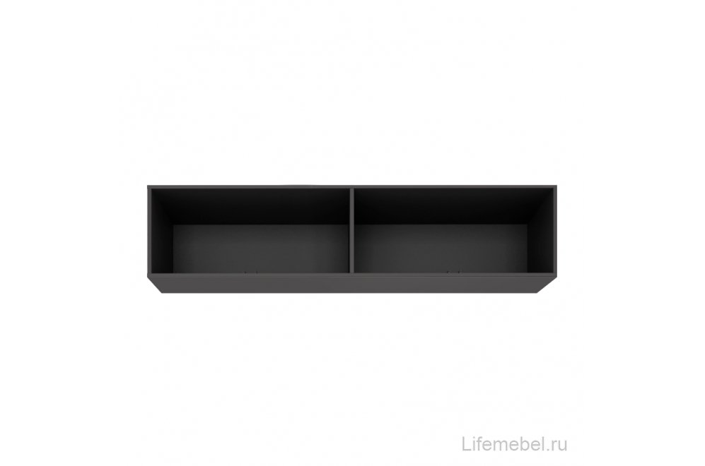 Шкаф навесной Бостон 160 графит