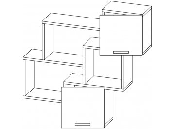 Шкаф навесной Флэш