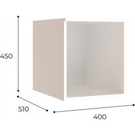 Шкаф навесной Лагуна-04