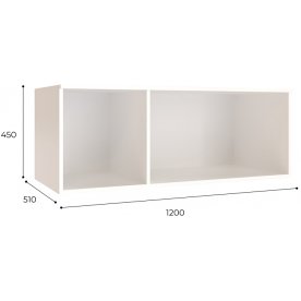 Шкаф навесной Лагуна