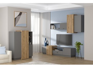 Шкаф навесной МС Квадро Ан-2