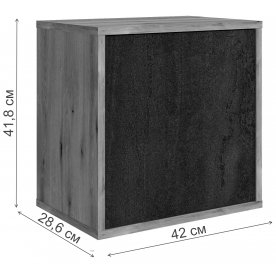 Шкаф навесной Макао 4110.М1.УК
