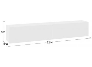 Шкаф навесной Порто ТД-393.12.21