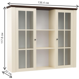 Шкаф навесной Прованс 37.10