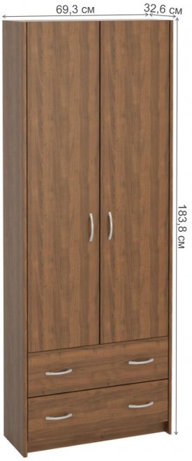 Шкаф Милана-13 орех